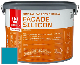 Краска Tikkurila Facade Silicon краска фасадная цвет U221 