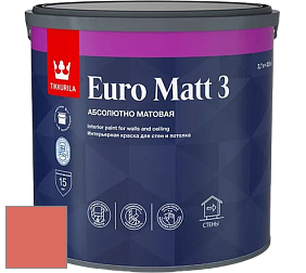 Краска Tikkurila Euro Matt 3 краска для стен и потолков цвет S320 