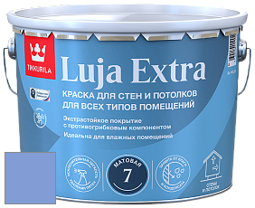 Краска Tikkurila Luja Extra 7 матовая краска для влажных помещений цвет NCS S 1550-R70B 