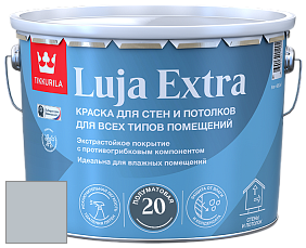 Краска Tikkurila Luja 20 Extra полуматовая краска для влажных помещений цвет K498 Гавань