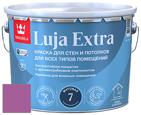 Краска Tikkurila Luja Extra 7 матовая краска для влажных помещений цвет NCS S 2060-R40B 