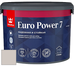 Краска Tikkurila Euro Power 7 краска для стен и потолков цвет X481 