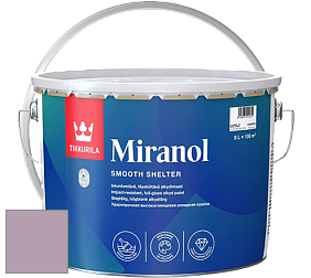 Краска Tikkurila Miranol высокопрочная эмаль цвет X425 Черничное молоко