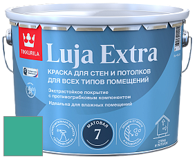 Краска Tikkurila Luja Extra 7 матовая краска для влажных помещений цвет NCS S 2050-B80G 