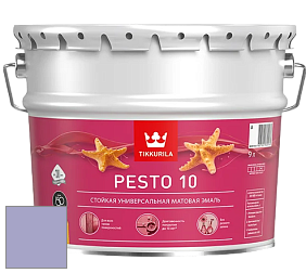 Краска Tikkurila Euro Pesto 10 эмаль цвет NCS S 2030-R60B 