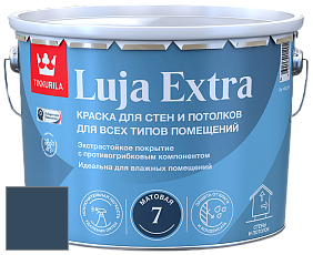 Краска Tikkurila Luja Extra 7 матовая краска для влажных помещений цвет N357 
