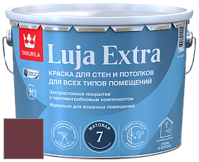 Краска Tikkurila Luja Extra 7 матовая краска для влажных помещений цвет NCS S 5040-R10B 