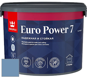 Краска Tikkurila Euro Power 7 краска для стен и потолков цвет V434 