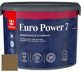 Краска Tikkurila Euro Power 7 краска для стен и потолков цвет M456 
