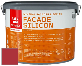Краска Tikkurila Facade Silicon краска фасадная цвет RAL 3031 