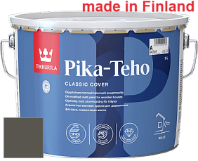 Краска Tikkurila Pika-Teho краска для деревянных фасадов цвет X497 Лава