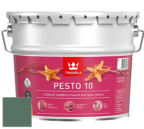 Краска Tikkurila Euro Pesto 10 эмаль цвет S376 