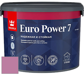 Краска Tikkurila Euro Power 7 краска для стен и потолков цвет V338 