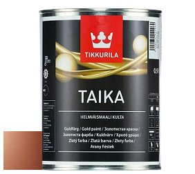 Краска Tikkurila Taika Helmiäismaali акрилатная краска цвет 2034 KM Медь