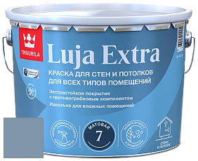 Краска Tikkurila Luja Extra 7 матовая краска для влажных помещений цвет V431 Дрема