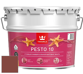 Краска Tikkurila Euro Pesto 10 эмаль цвет N414 