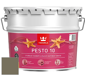 Краска Tikkurila Euro Pesto 10 эмаль цвет N458 