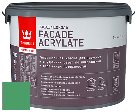 Краска Tikkurila Facade Acrylate краска внутренних и наружных работ цвет K375 