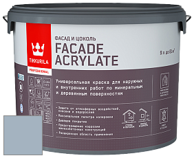 Краска Tikkurila Facade Acrylate краска фасадная цвет 2682 Kalevatar