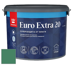 Краска Tikkurila Euro Extra 20 краска для стен и потолков цвет NCS S 4040-G 