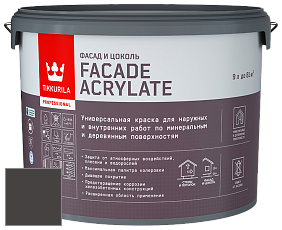 Краска Tikkurila Facade Acrylate краска фасадная цвет Y501 Y501