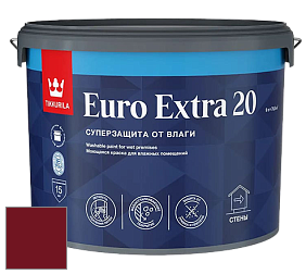Краска Tikkurila Euro Extra 20 краска для стен и потолков цвет RAL 3032 