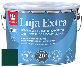 Краска Tikkurila Luja 20 Extra полуматовая краска для влажных помещений цвет RAL 6005 