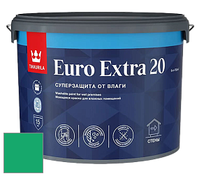 Краска Tikkurila Euro Extra 20 краска для стен и потолков цвет NCS S 1565-G 
