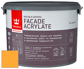 Краска Tikkurila Facade Acrylate краска внутренних и наружных работ цвет L308 