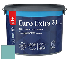 Краска Tikkurila Euro Extra 20 краска для стен и потолков цвет NCS S 2030-B50G 