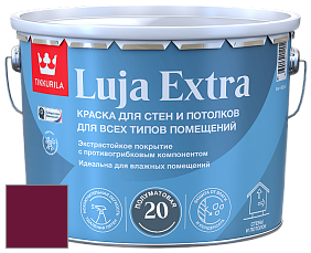 Краска Tikkurila Luja 20 Extra полуматовая краска для влажных помещений цвет RAL 4004 