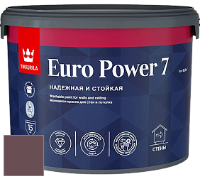 Краска Tikkurila Euro Power 7 краска для стен и потолков цвет N425 