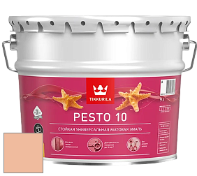 Краска Tikkurila Euro Pesto 10 эмаль цвет X409 