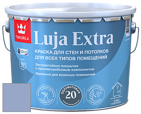 Краска Tikkurila Luja 20 Extra полуматовая краска для влажных помещений цвет NCS S 2030-R70B 