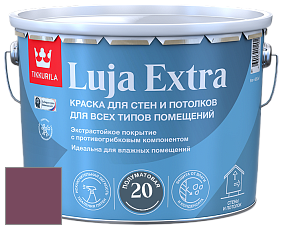 Краска Tikkurila Luja 20 Extra полуматовая краска для влажных помещений цвет M340 