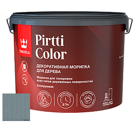 Краска Tikkurila Pirtti Color колеруемая морилка для дерева цвет 3455 Море