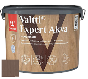Краска Tikkurila Valtti Expert Akva лазурь колеруемая для деревянных фасадов цвет 5074 Karhu