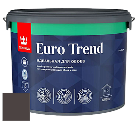 Краска Tikkurila Euro Trend краска для стен и потолков цвет X501 Баклажан