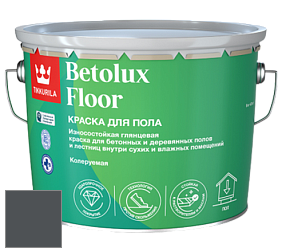 Краска Tikkurila Betolux Floor краска для пола цвет Y500 Ковкое железо