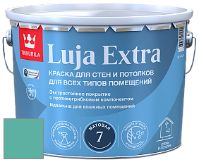 Краска Tikkurila Luja Extra 7 матовая краска для влажных помещений цвет NCS S 2040-B70G 
