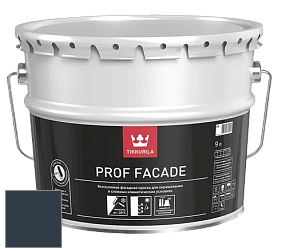 Краска Tikkurila Euro Prof Facade краска фасадная цвет RAL 5008 