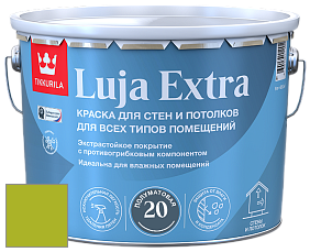 Краска Tikkurila Luja 20 Extra полуматовая краска для влажных помещений цвет NCS S 1075-G50Y 