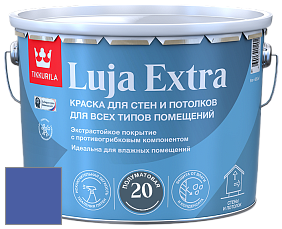 Краска Tikkurila Luja 20 Extra полуматовая краска для влажных помещений цвет NCS S 3060-R70B 