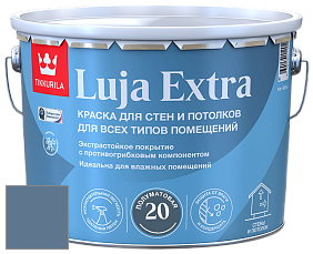 Краска Tikkurila Luja 20 Extra полуматовая краска для влажных помещений цвет S431 Дельфт
