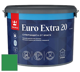 Краска Tikkurila Euro Extra 20 краска для стен и потолков цвет NCS S 2070-G10Y 
