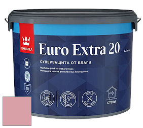 Краска Tikkurila Euro Extra 20 краска для стен и потолков цвет X330 