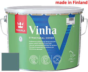 Краска Tikkurila Vinha кроющий антисептик для деревянных фасадов цвет N440 