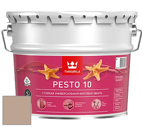 Краска Tikkurila Euro Pesto 10 эмаль цвет V465 Аветюрин