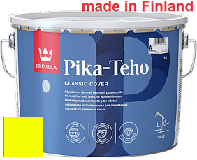 Краска Tikkurila Pika-Teho краска для деревянных фасадов цвет RAL 1026 