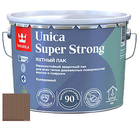 Краска Tikkurila Unica Super Strong (высокоглянцевый) лак яхтный цвет 3443 Венце